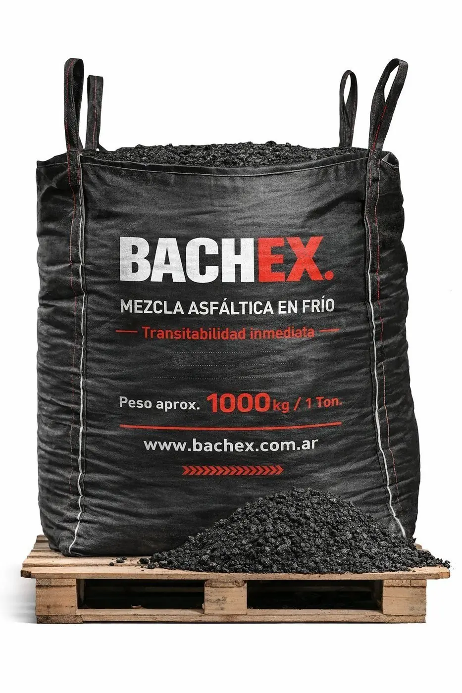 BACHEX Big Bag 1 tonelada para bacheo vial
