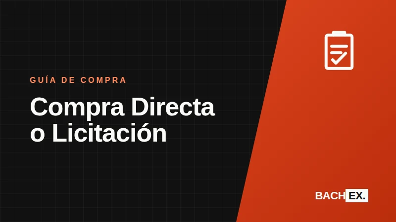 Guía de compra directa y licitación para municipios que compran mezcla asfáltica en frío